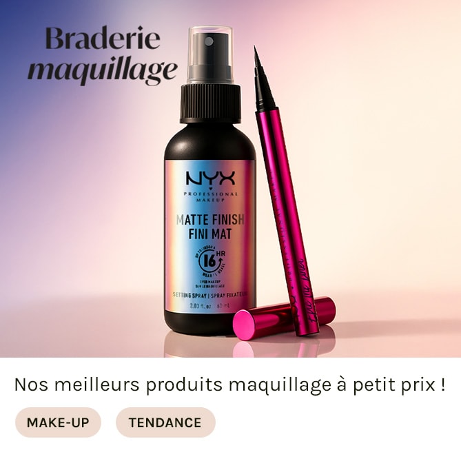 Braderie maquillage nyx