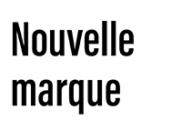 NOUVELLE MARQUE - Fond blanc