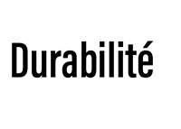 Durabilité - Fond blanc
