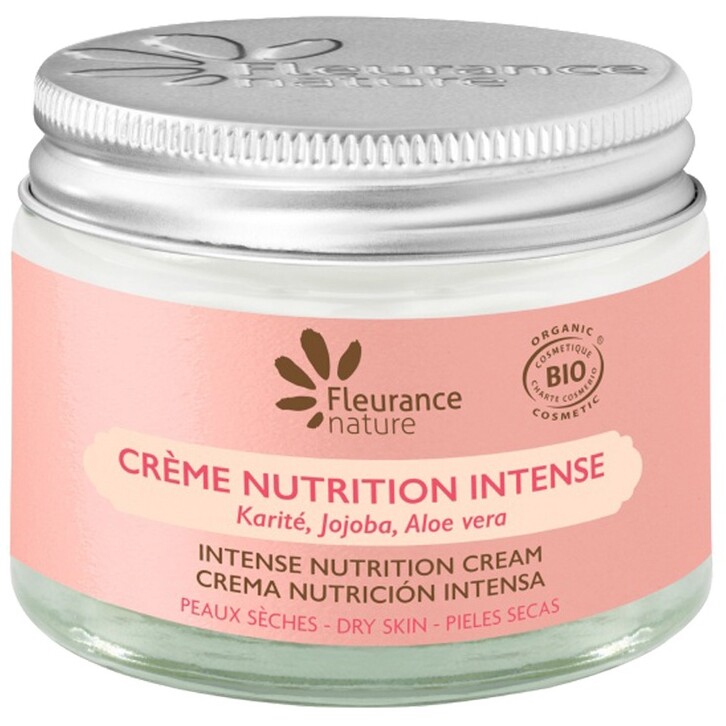 Crème nutrition intense bio - Peaux sèches à très sèches - 50 ml