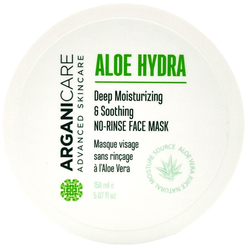 Masque hydratant sans rinçage - Aloe vera - Visage - 150 ml