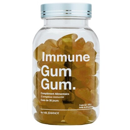 Cure 1 mois Immune Gum Gum - Booster d'immunité - 60 gummies