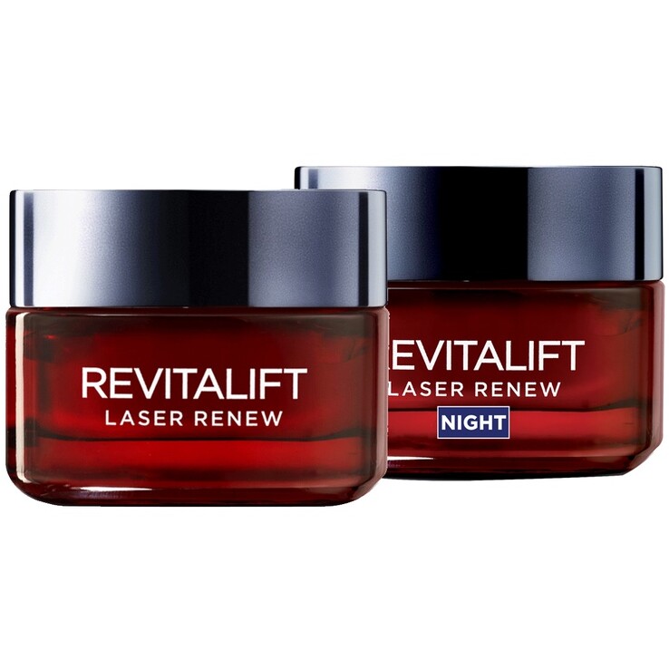 Les essentiels anti-âge jour & nuit - Revitalift Laser Renew - Visage - 2 x 15 ml