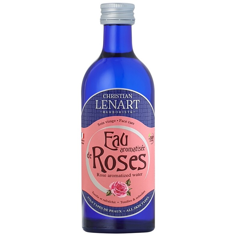Eau aromatisée de Roses - Visage - 200 ml