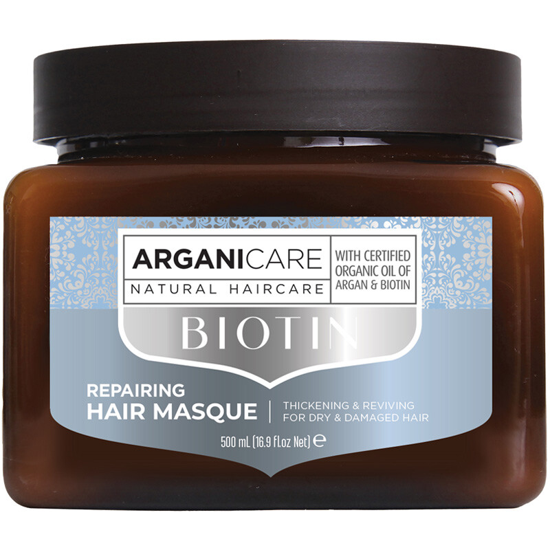 Masque hydratant & réparateur - Biotine - Cheveux secs & abîmés - 500 ml