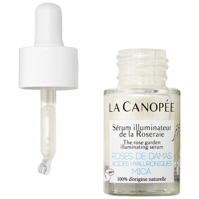 Sérum illuminateur - Rose, acides hyaluroniques & mica - Visage - 15 ml