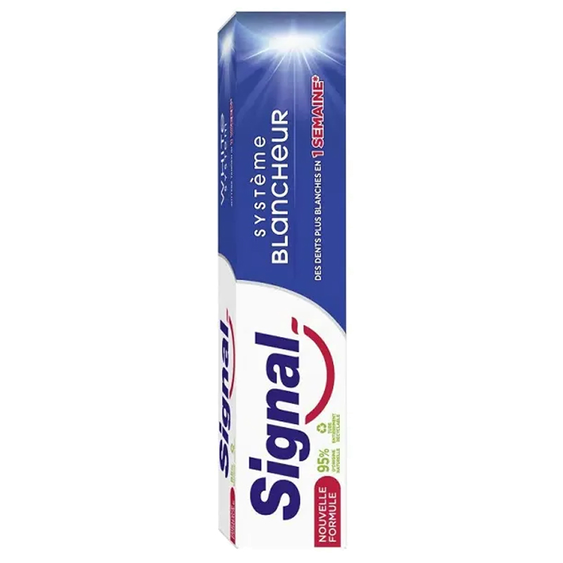 Dentifrice système blancheur - 1 semaine - 75 ml