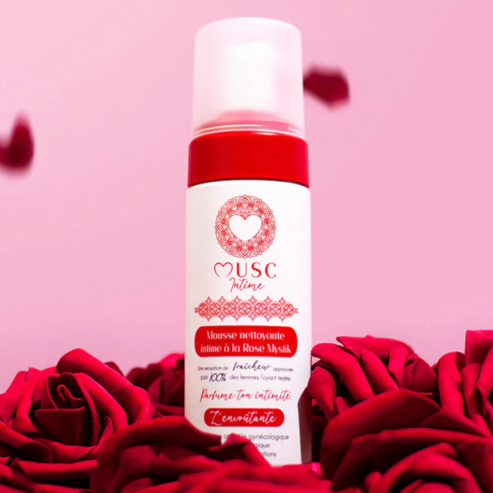 Mousse nettoyante intime - Rose - 150 ml