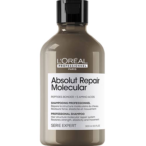 Shampoing réparateur - Absolut Repair Molecular - Cheveux abîmés - 300 ml