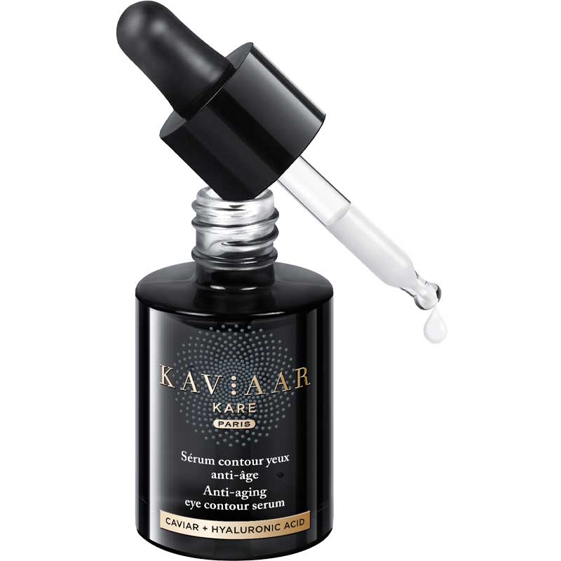 Sérum contour yeux anti-âge - Caviar & acide hyaluronique - 30 ml