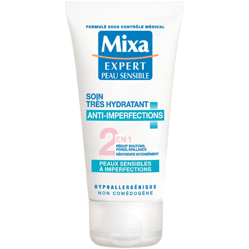 Soin hydratant anti-imperfections - Peaux sensibles à imperfections - Visage - 50 ml