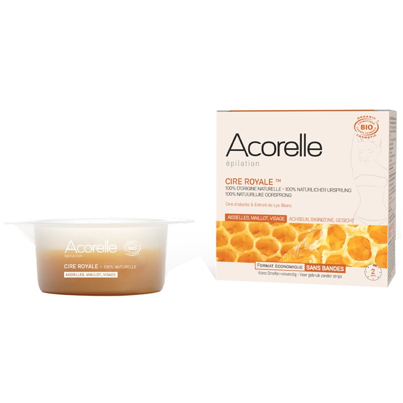 Cire royale pelable bio - Visage, aisselles & maillot - 100 g