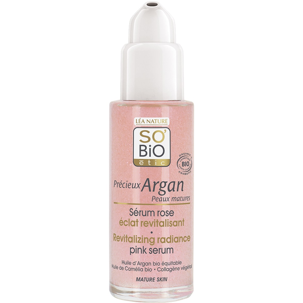 Sérum éclat revitalisant bio - Précieux Argan - Peaux matures - 30 ml