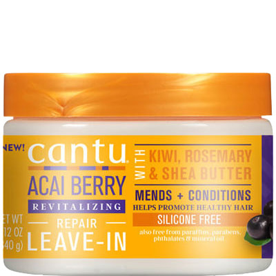 Soin revitalisant sans rinçage - Baies d'acaï  - Cheveux frisés, bouclés & ondulés - 340 g