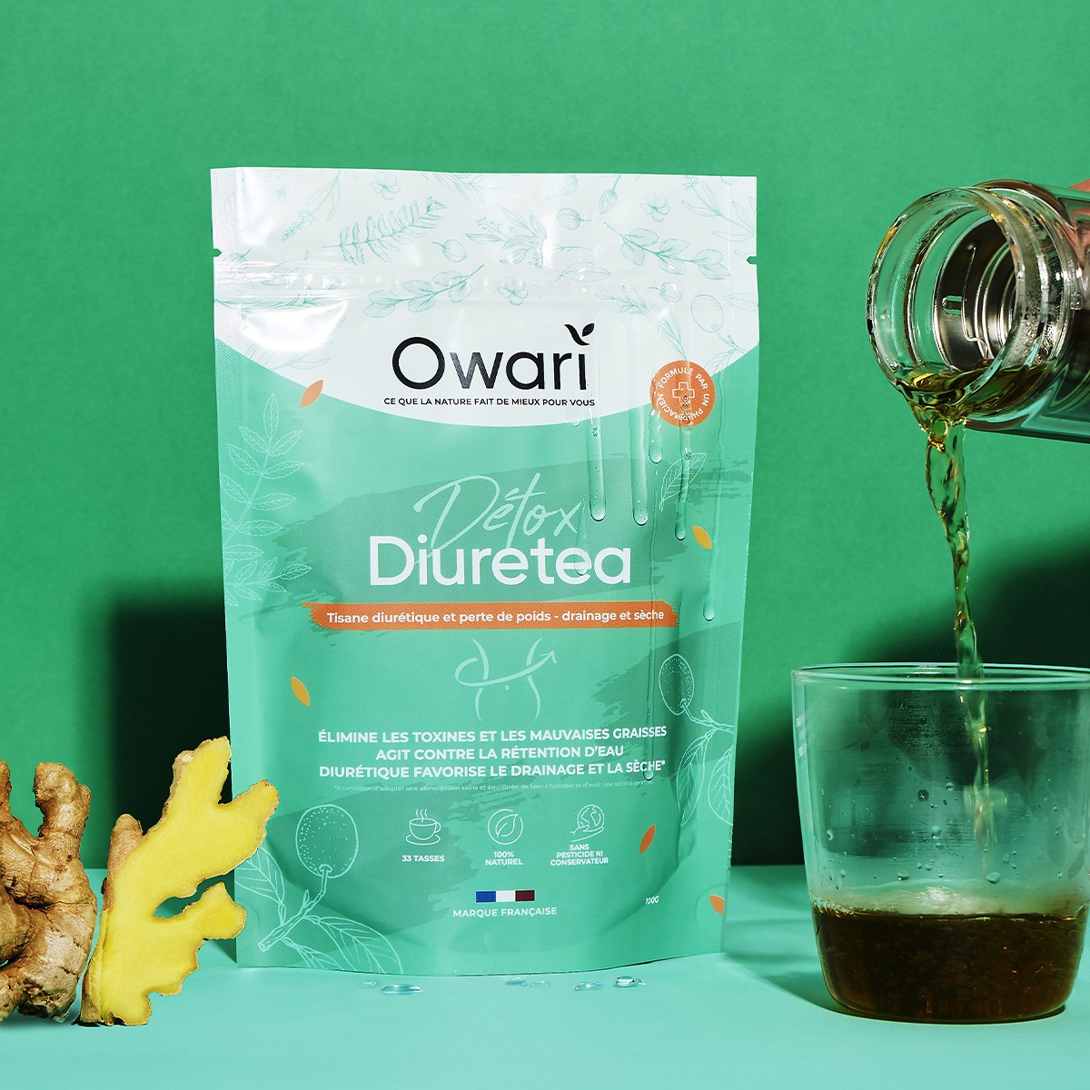 Tisane diurétique naturelle - Diuretea -15 jours