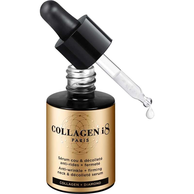 Sérum cou & décolleté - Anti-rides & fermeté - Collagène marin & diamant - 30 ml