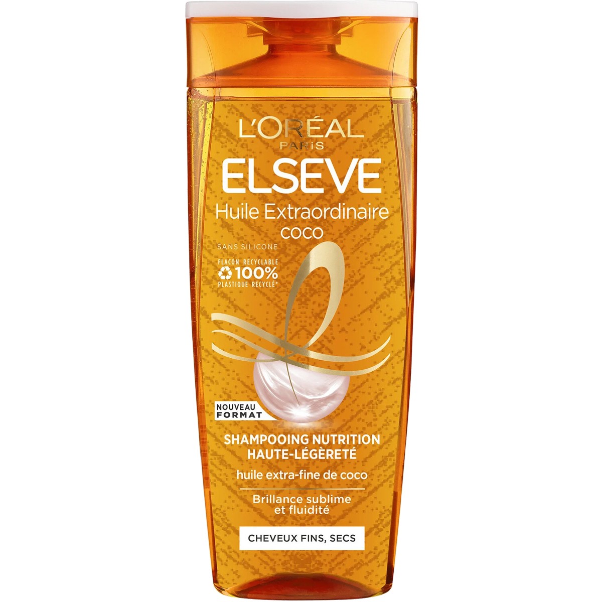 Shampoing nourrissant - Huile de coco - Cheveux normaux - 300 ml