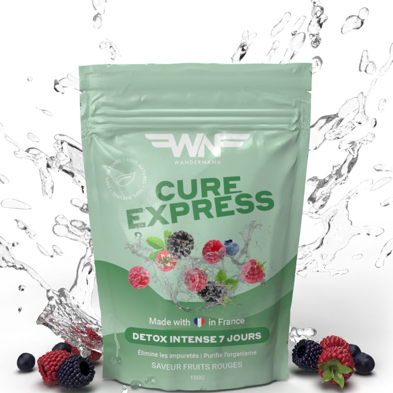 Cure detox naturelle - Express 7 - Fruits rouges - 100 g