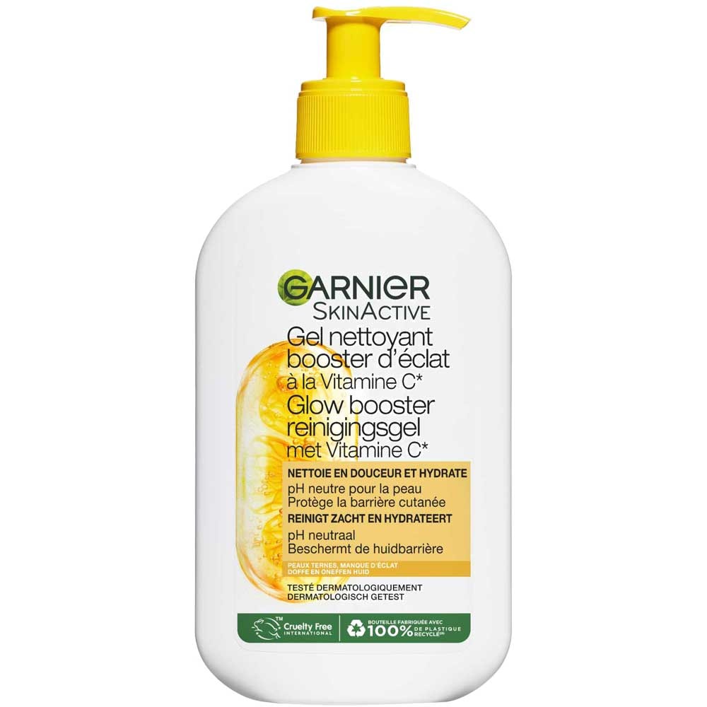 Gel nettoyant booster d'éclat - Vitamine C - Peaux ternes - 250 ml