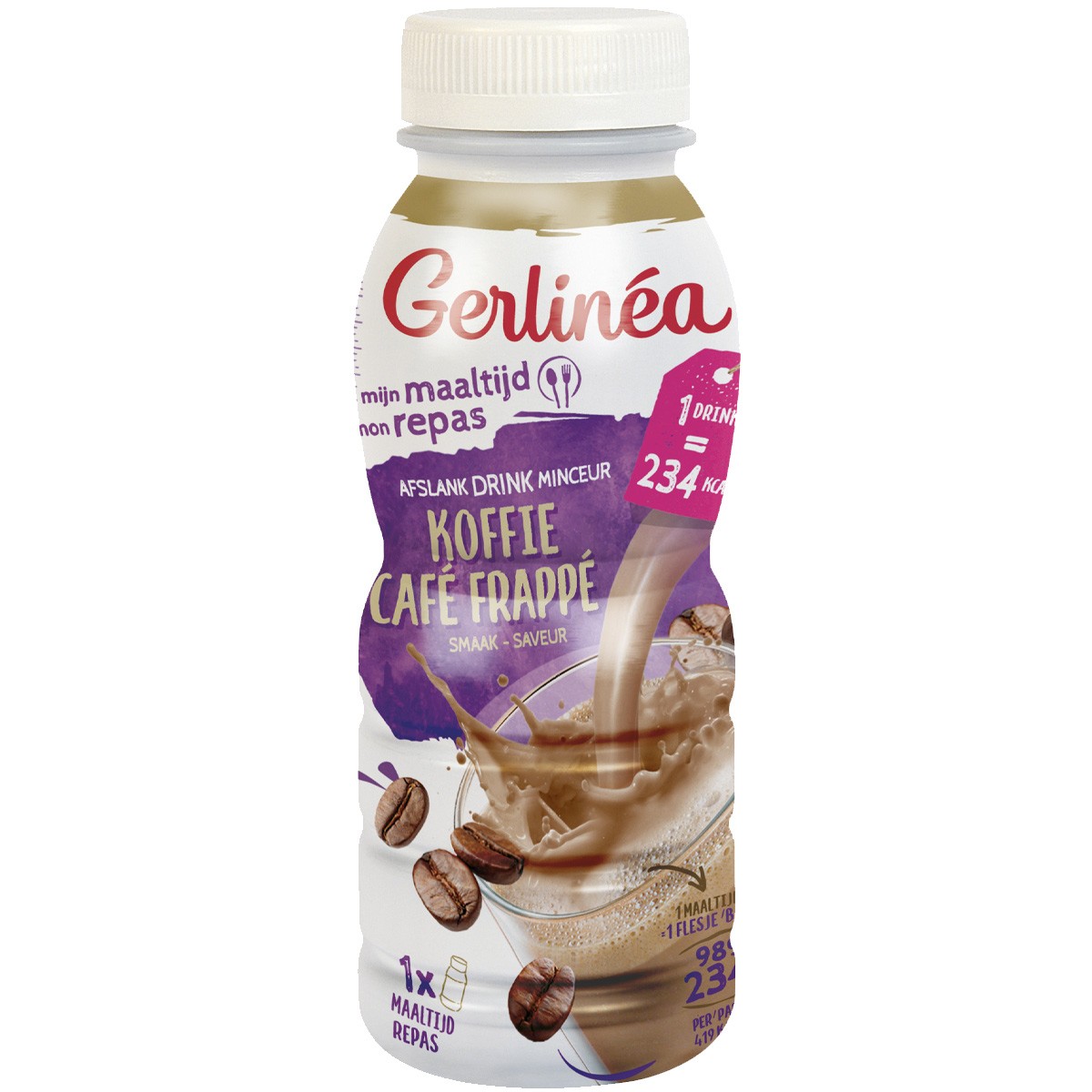 Boisson repas - Prêt à boire - Café frappé - 236 ml