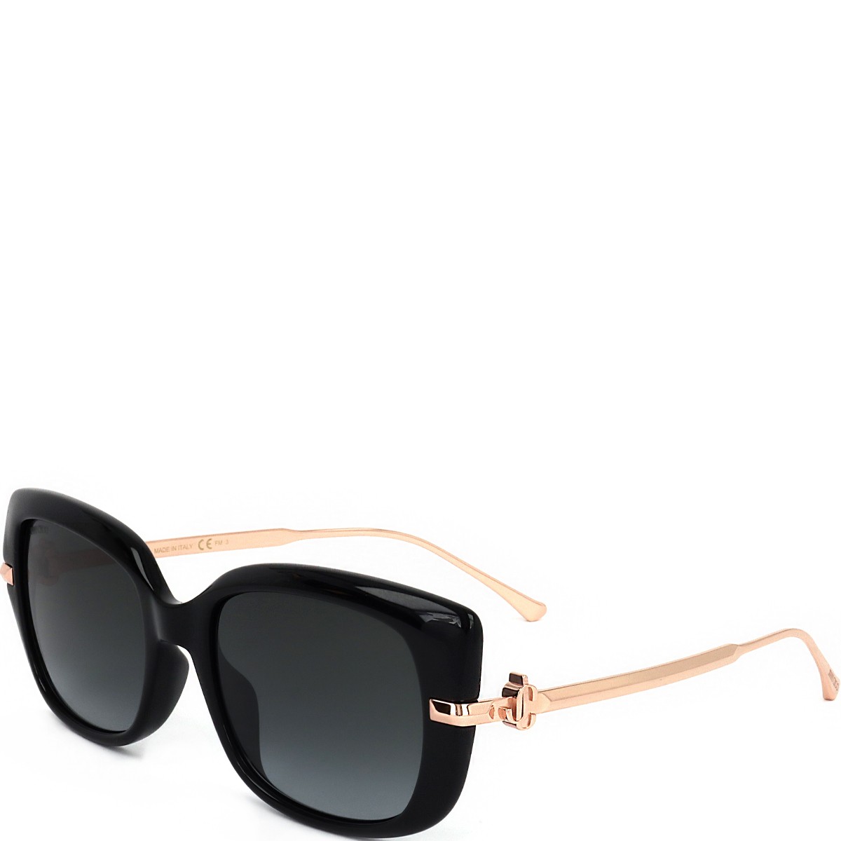 Jimmy Choo - Lunettes de soleil - Catégorie 3 - Noir