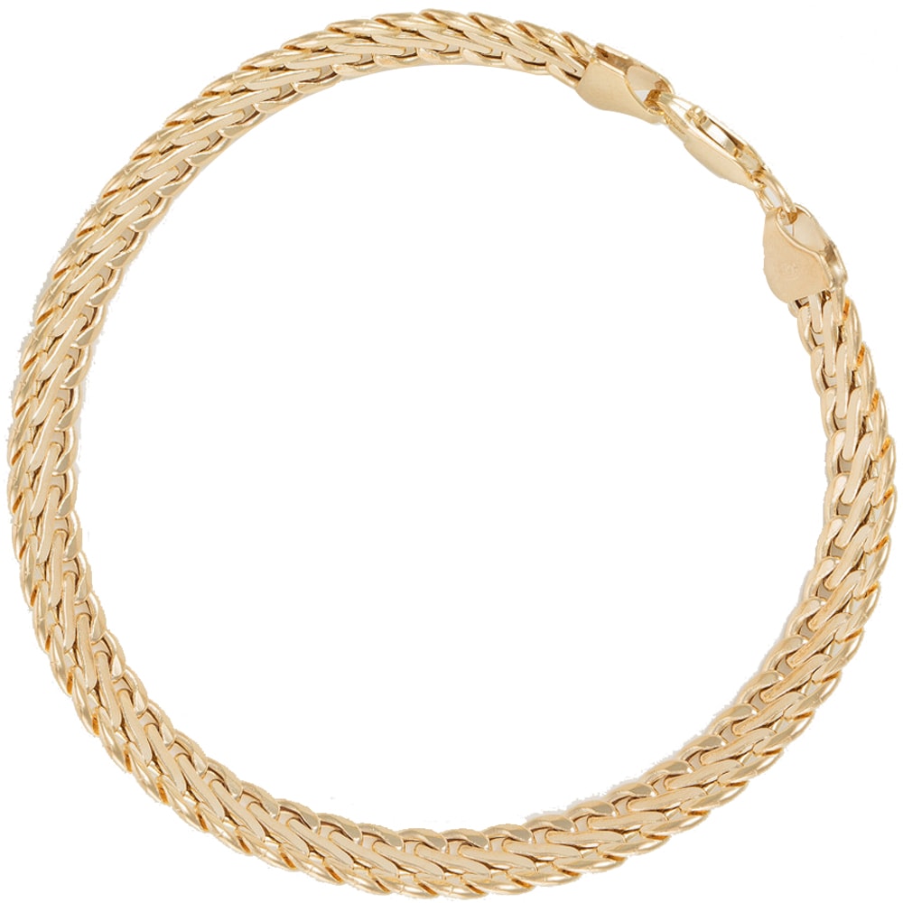 Bracelet maille Ares - Or jaune 375/1000
