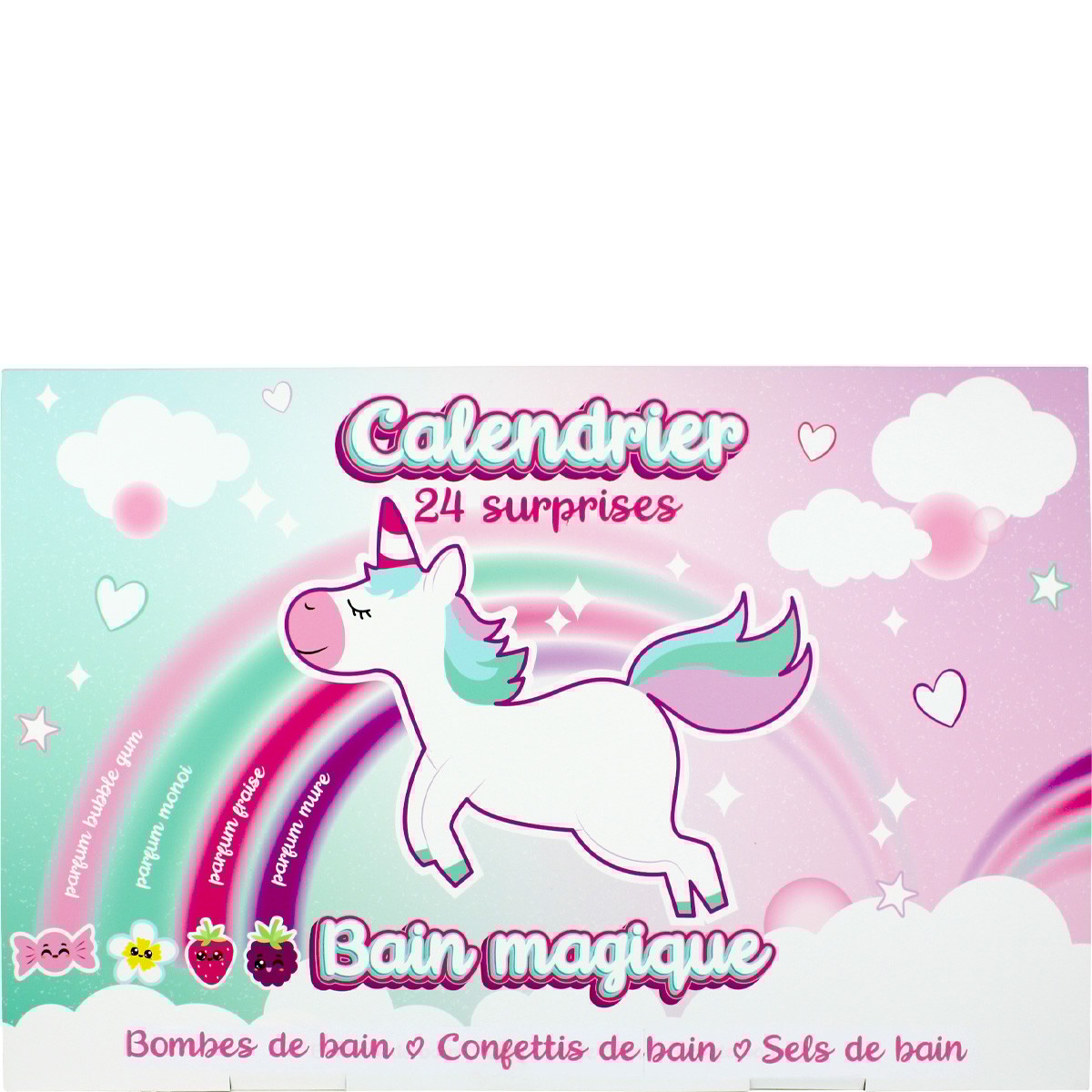 Calendrier de l'Avent - Bain magique - Enfant - 24 produits