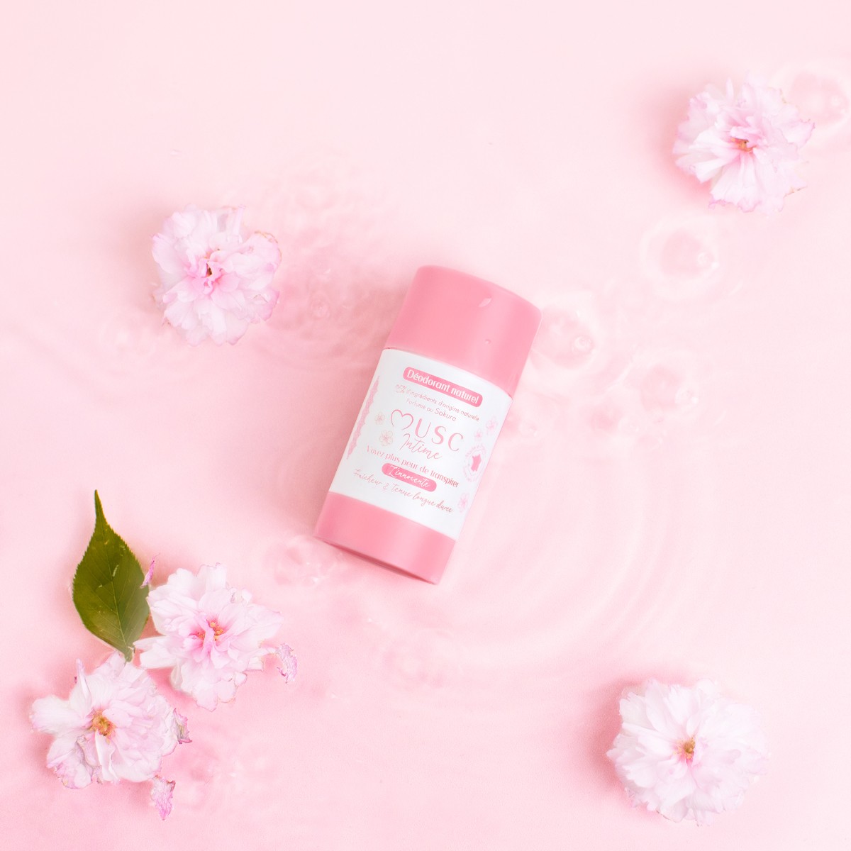 Déodorant naturel - L'Innocente - Fleur de cerisier - 50 g