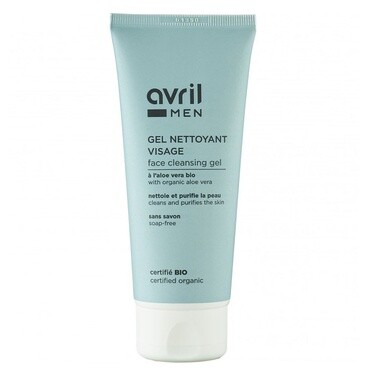 Gel nettoyant visage bio - Homme - 100 ml