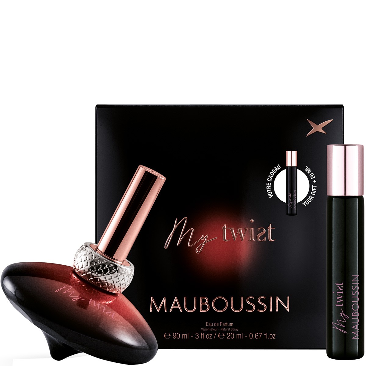 Coffret My Twist Eau de parfum - Floral - Femme - 20 & 90 ml