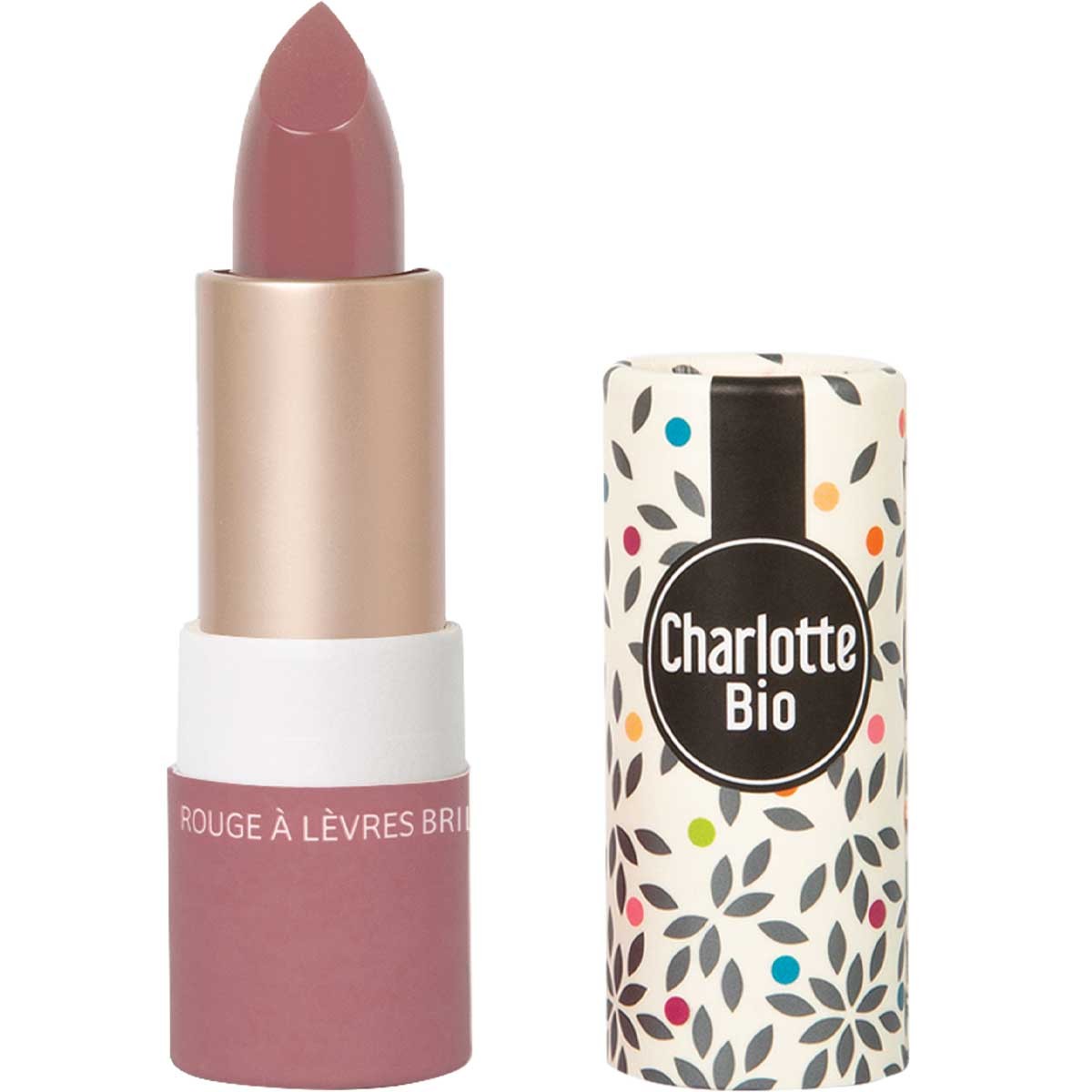 Rouge à lèvres brillant bio - Rose Vintage