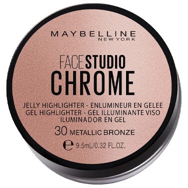 Highlighter en gel - Face Studio Chrome - 30 Metallic Bronze
