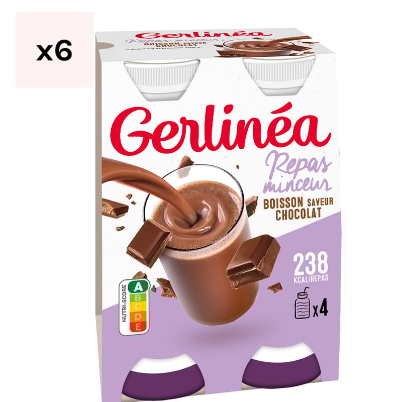 Repas à boire - Chocolat - 6 x 4 unités