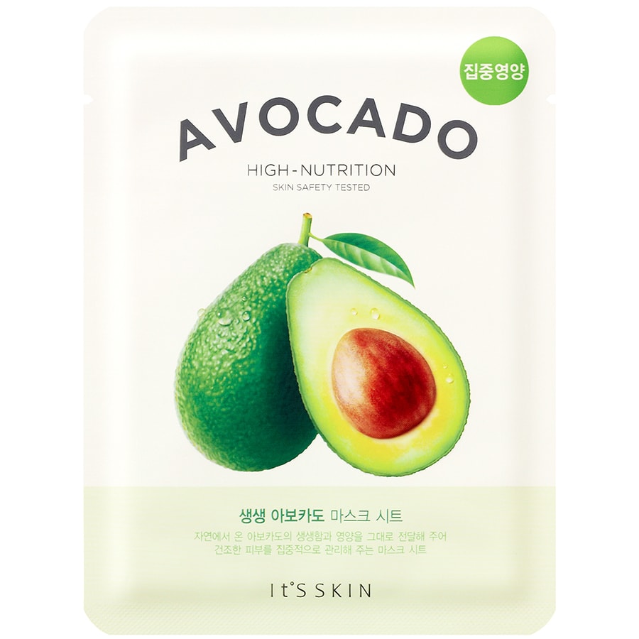 Masque en tissu nourrissant - Avocat - Visage  - 1 unité