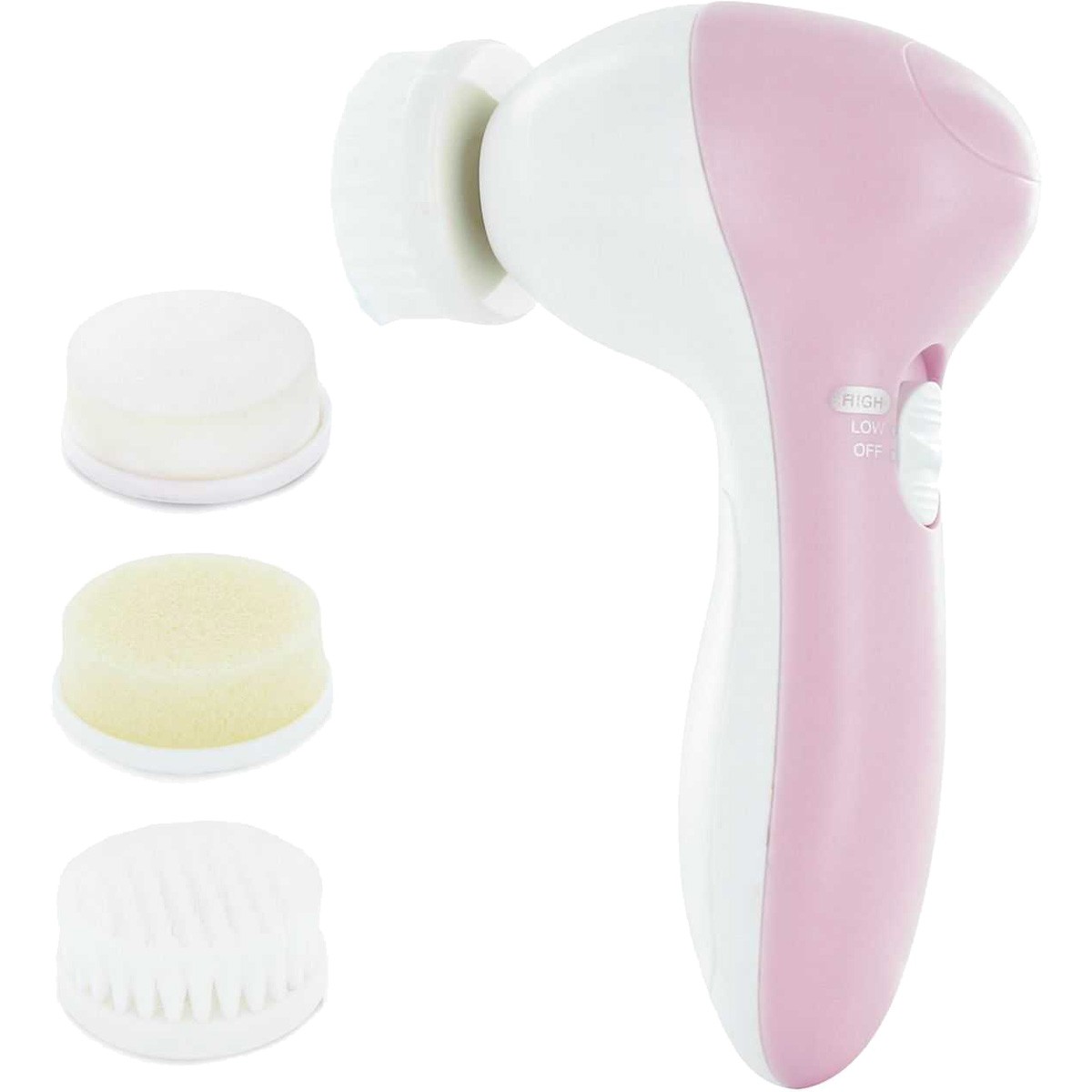Brosse nettoyante visage - Tous types de peaux - 3 embouts