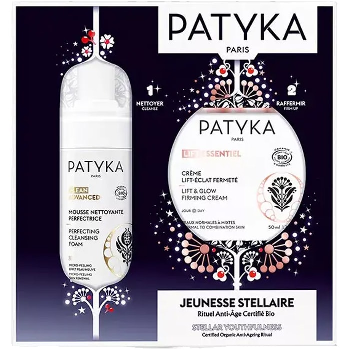 Coffret crème raffermissante & mousse nettoyante bio - Rétinol & AHA - Visage - 2 produits