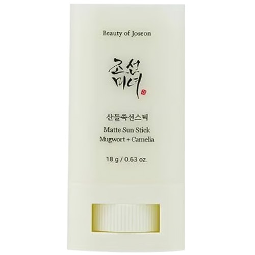 Beauty Of Joseon - Stick solaire SPF 50 - Thé vert & armoise - Visage - 18 g