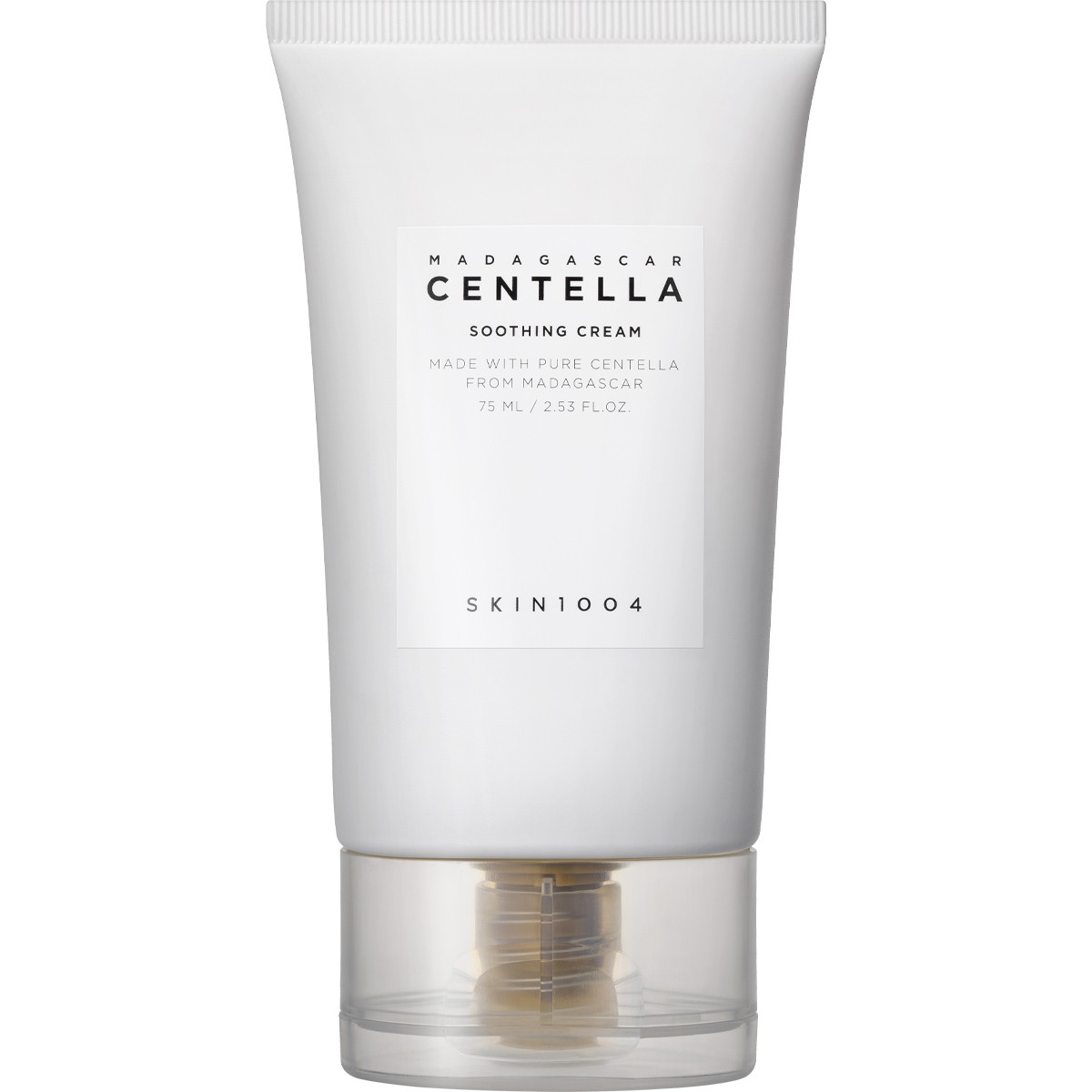 Skin1004 - Crème hydratante & apaisante - Centella asiatica & acide hyaluronique  - Peaux sensibles - 75 ml