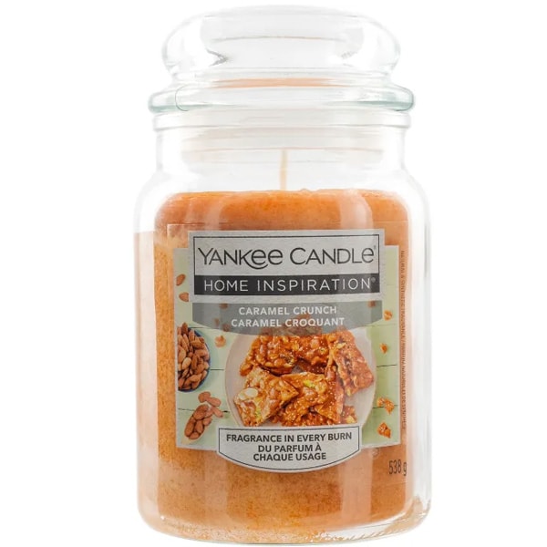 Bougie jarre - Caramel croquant - Grand modèle - 538 g 