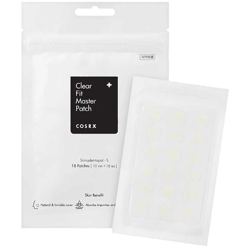 Cosrx - Patchs anti-imperfections invisibles - Visage - 18 unités