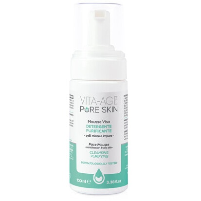 Mousse nettoyante - Pure Skin - Peaux mixtes à grasses - 100 ml