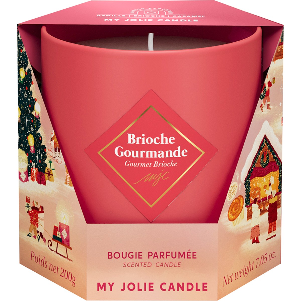 Bougie parfumée - Brioche gourmande - 200 g