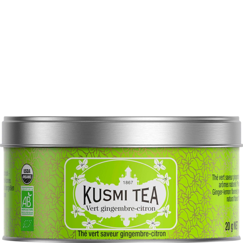 Thé vert bio - Gingembre & citron - 20 g