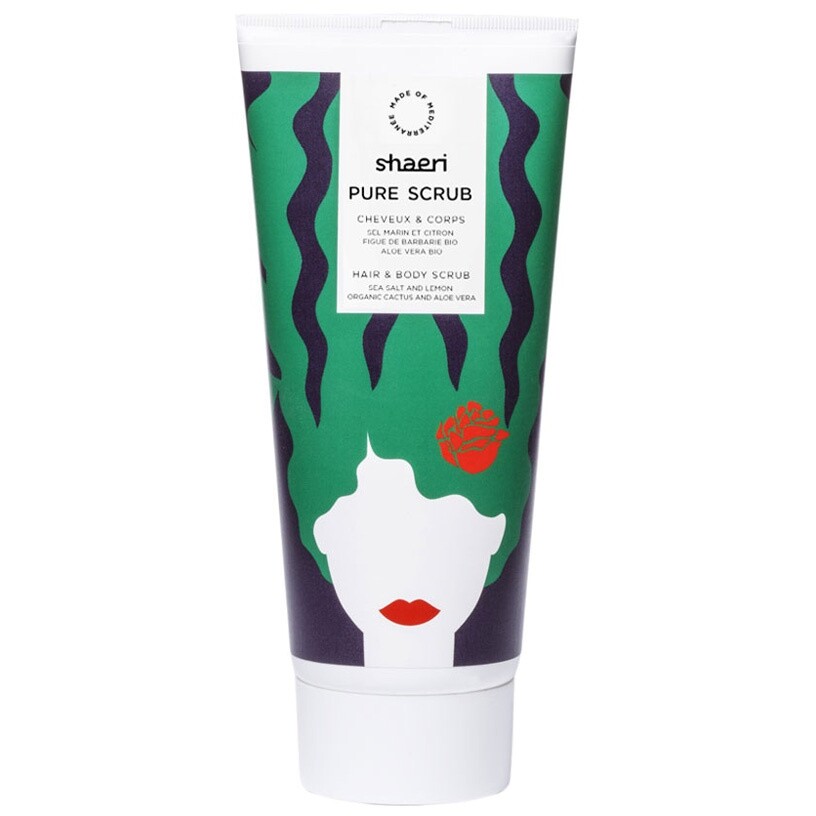 Gommage naturel - Sel marin & aloe vera - Cheveux & corps - 100 ml