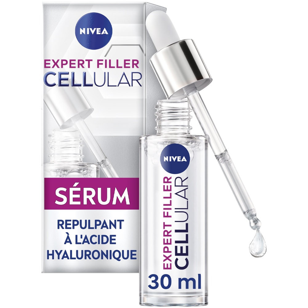 Sérum repulpant - Expert Filler Cellular - Acide hyaluronique - Visage - 30ml