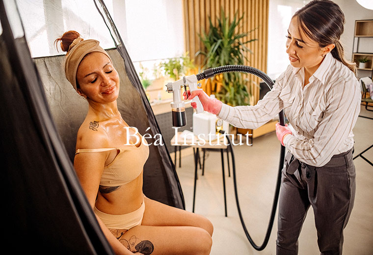 Gommage visage & spray Tan