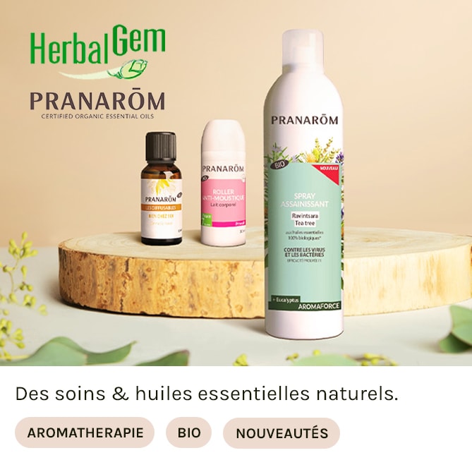 PRANAROM & HERBALGEM à bas prix sur BEAUTÉ PRIVÉE