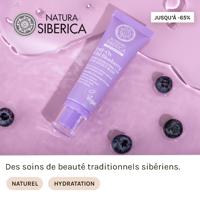 NATURA SIBERICA en soldes chez BEAUTÉ PRIVÉE
