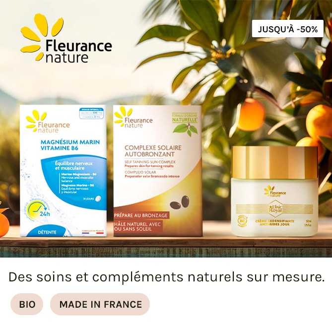 FLEURANCE NATURE à bas prix sur BEAUTÉ PRIVÉE