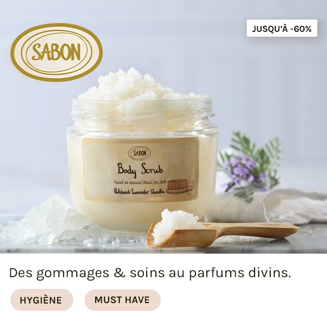 SABON en promo sur BEAUTÉ PRIVÉE